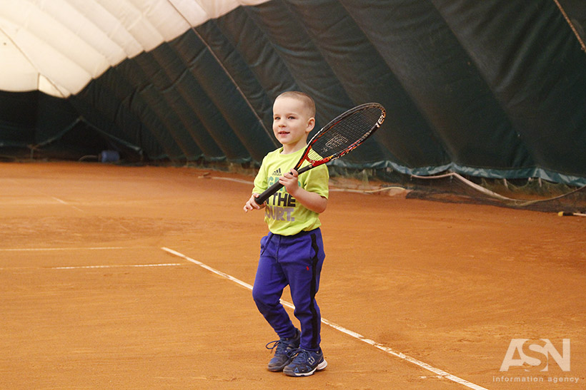 самый молодой теннисист Украины. Дима Кузьминов
