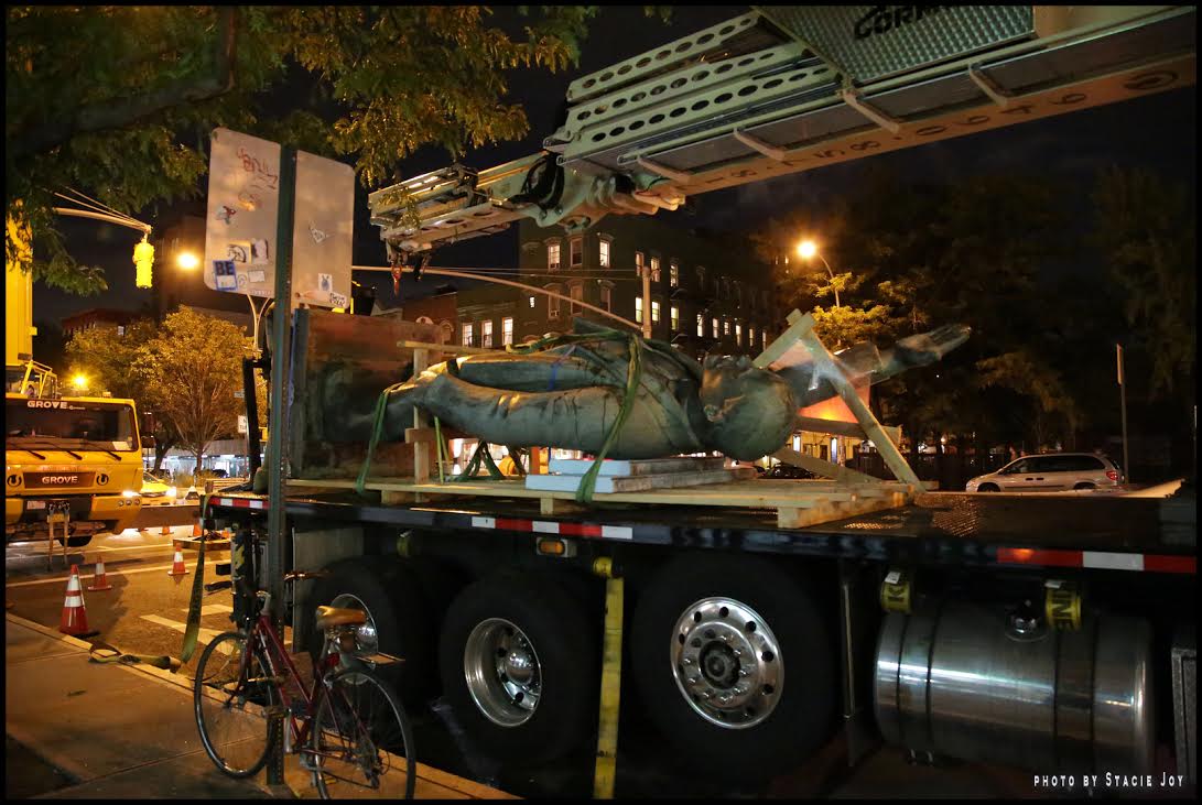 Статуя Ленина в Нью-Йорке