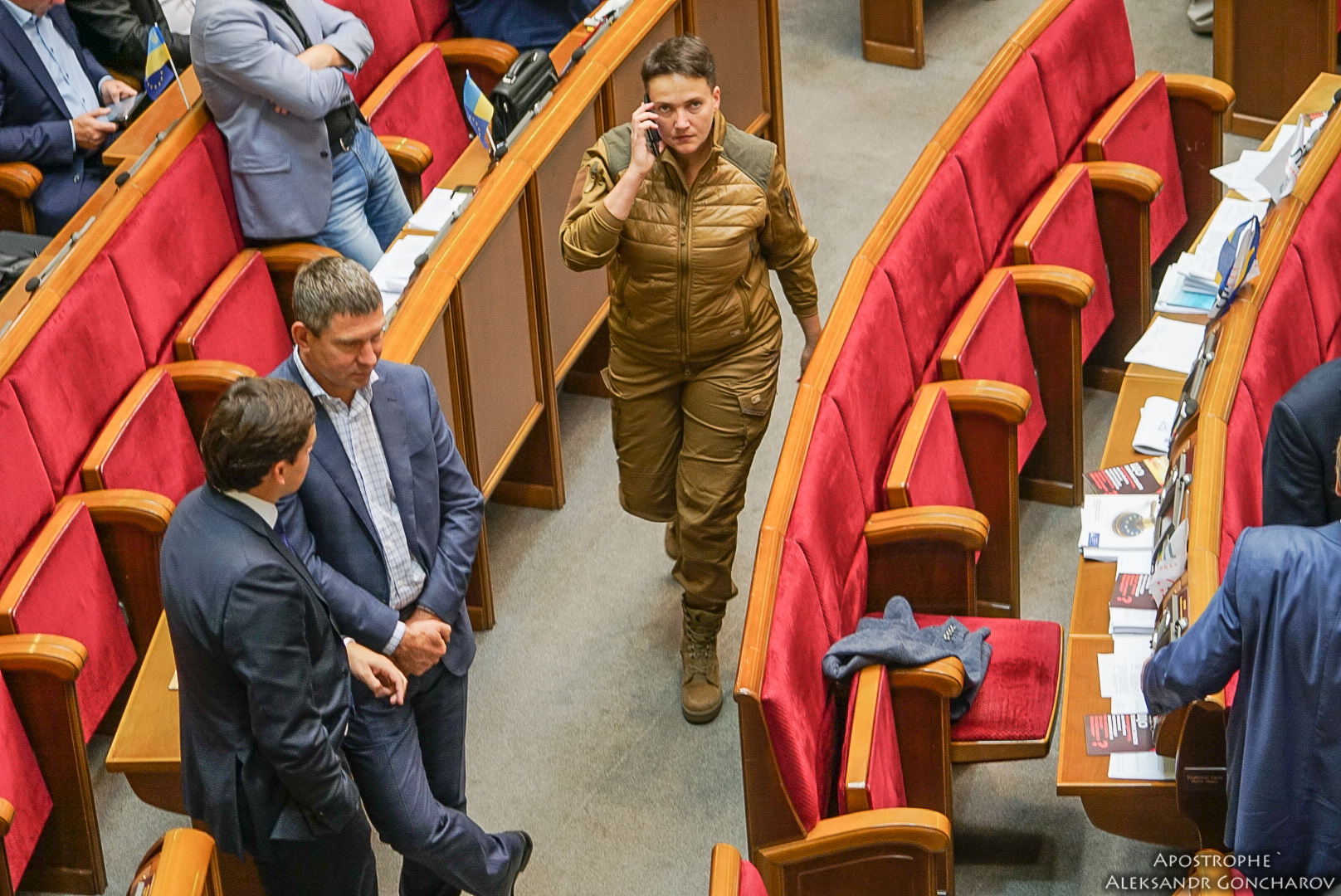 Надежда Савченко, нардеп, наряд, Верховная Рада