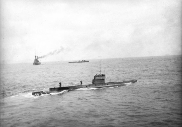 підводний човен, ВМС, HMAS AE1