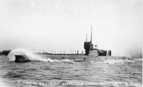 подлодка, подводная лодка, ВМС, HMAS AE1