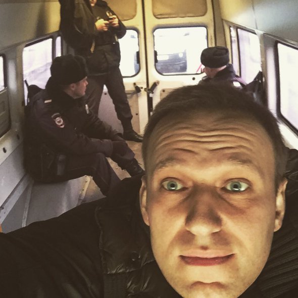 Навальний, арешт, опозиціонер, Москва, вибори