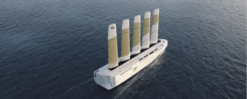 Компания презентовала океанский лайнер, использующий для движения энергию ветра