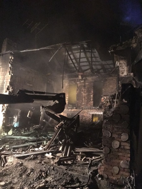 взрыв, пожар, взрыв в Киеве, взрыв газа