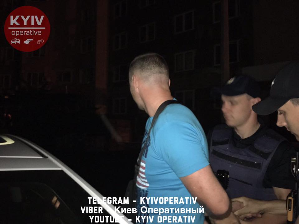 ПДД, пьяный, капитан, полиция, патрульные, Киев