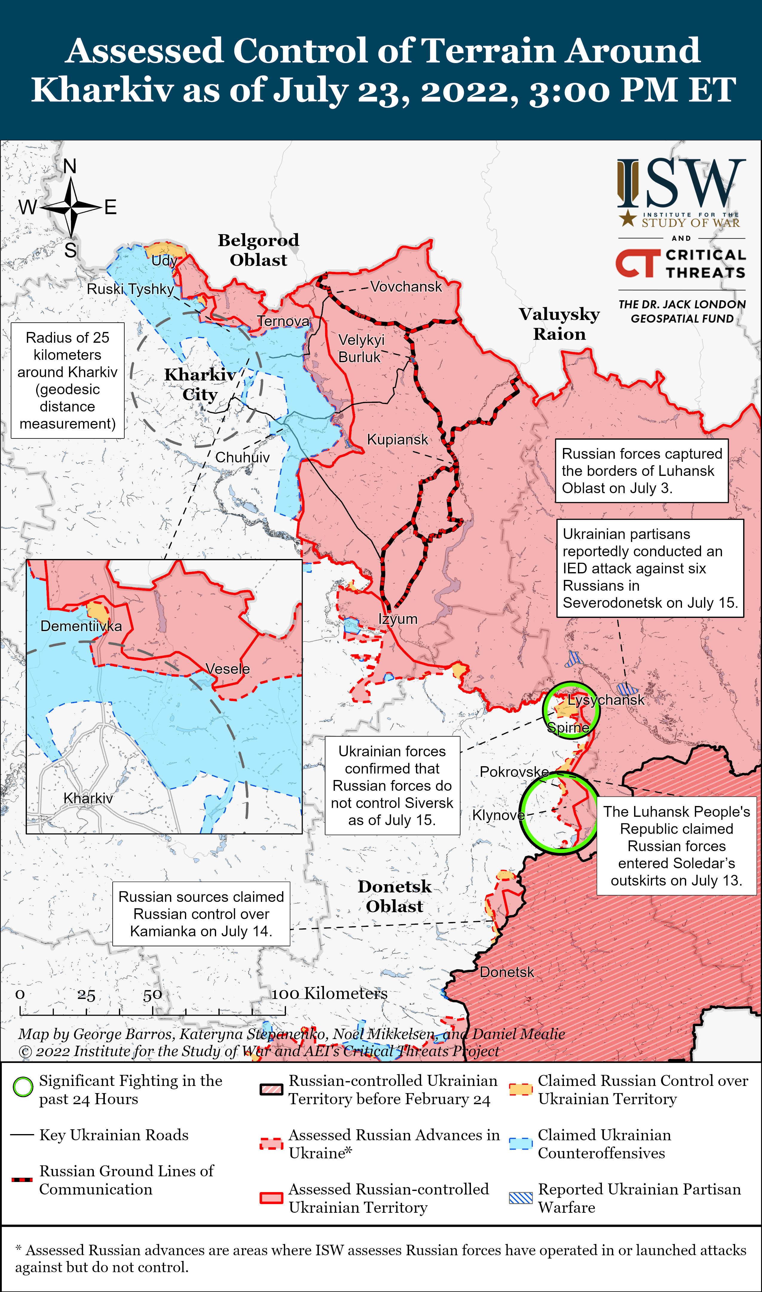На Заході вважають, що Україна вже розпочала контрнаступ - ISW
