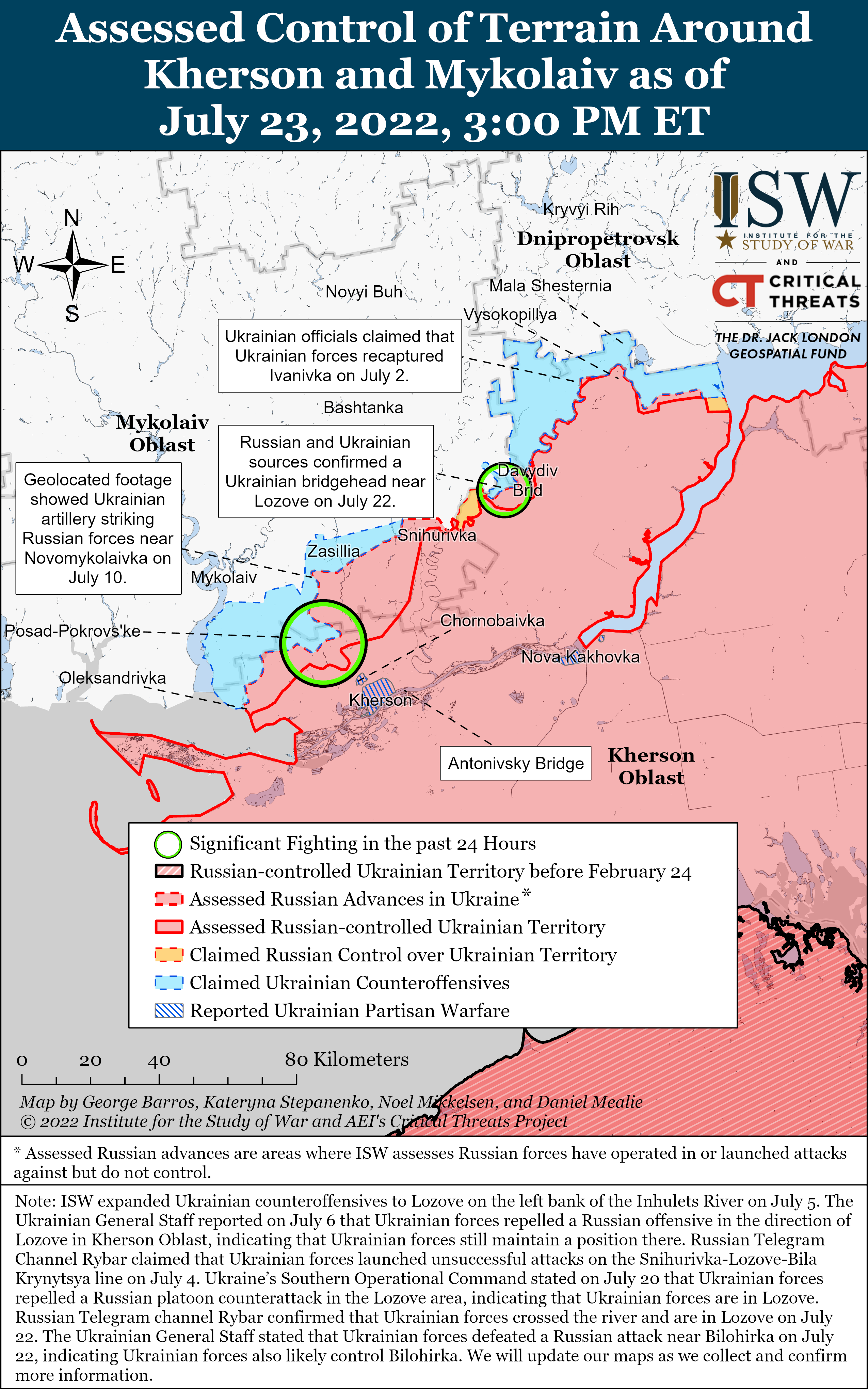 На Заході вважають, що Україна вже розпочала контрнаступ - ISW