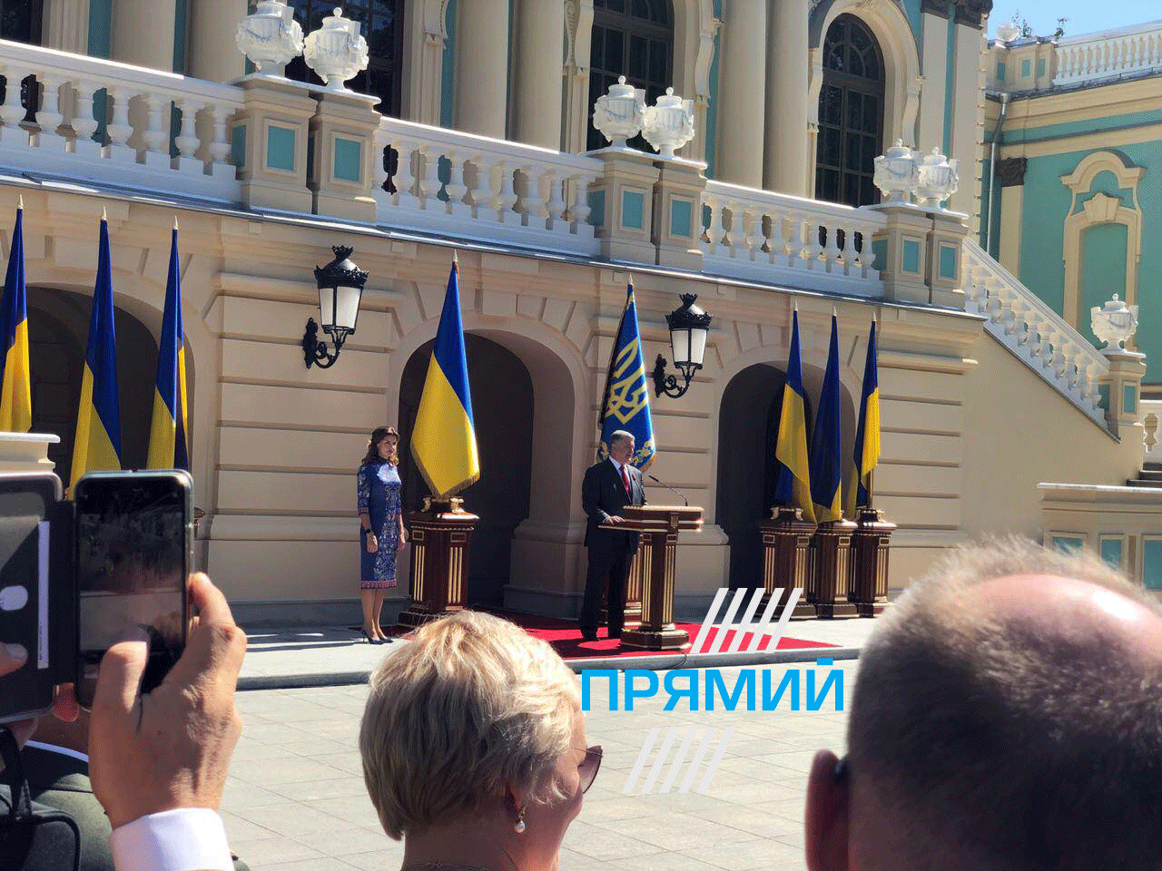 Мариинский дворец, Ульяна Супрун, закрытый прием Порошенко, как в Киеве празднуют День независимости Украины, власти отметили День независимости Украины