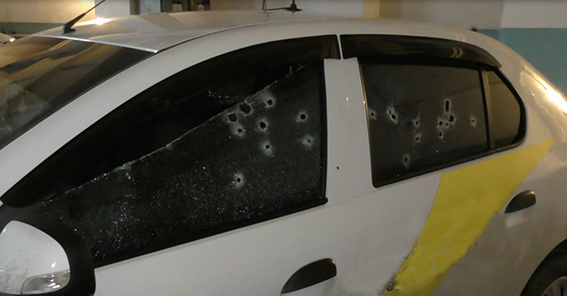 В Днипре расстреляли машину охранной фирмы: убит один человек, двое ранены