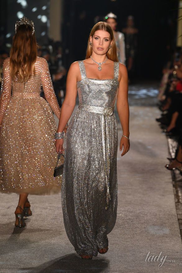 принцесса Диана, мода, платье, неделя моды, бренд, Китти Спенсер, Dolce & Gabbana 