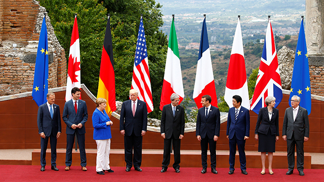сицилия, Большая семерка, G7, саммит