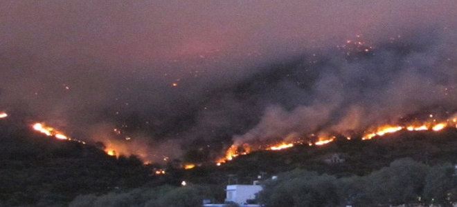 новости, асн, пожар, пожар на острове, пожар на острове хиос, горит греческий остров