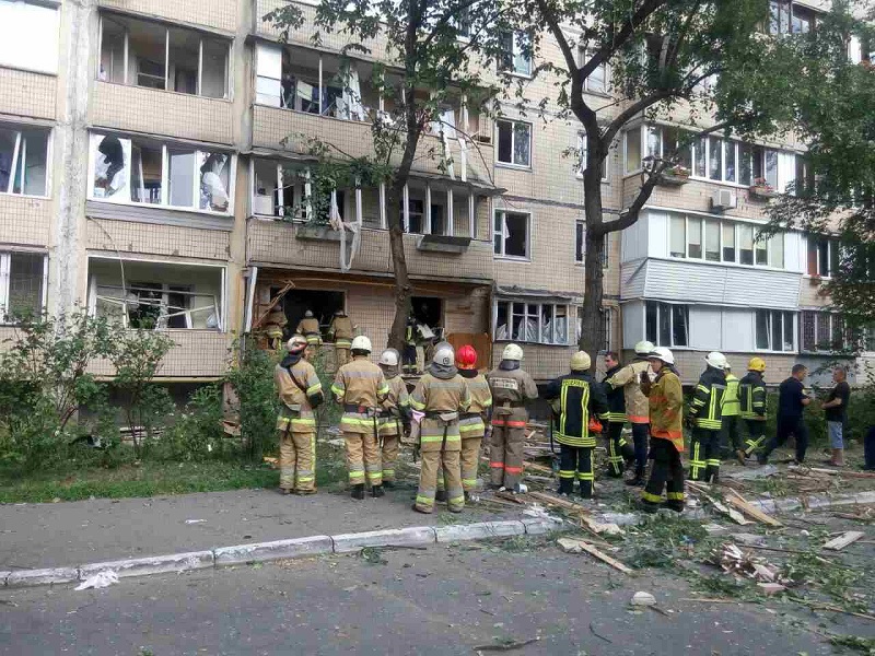 Киев, Голосеевский район, взрыв, дом, КГГА, жители, эвакуация