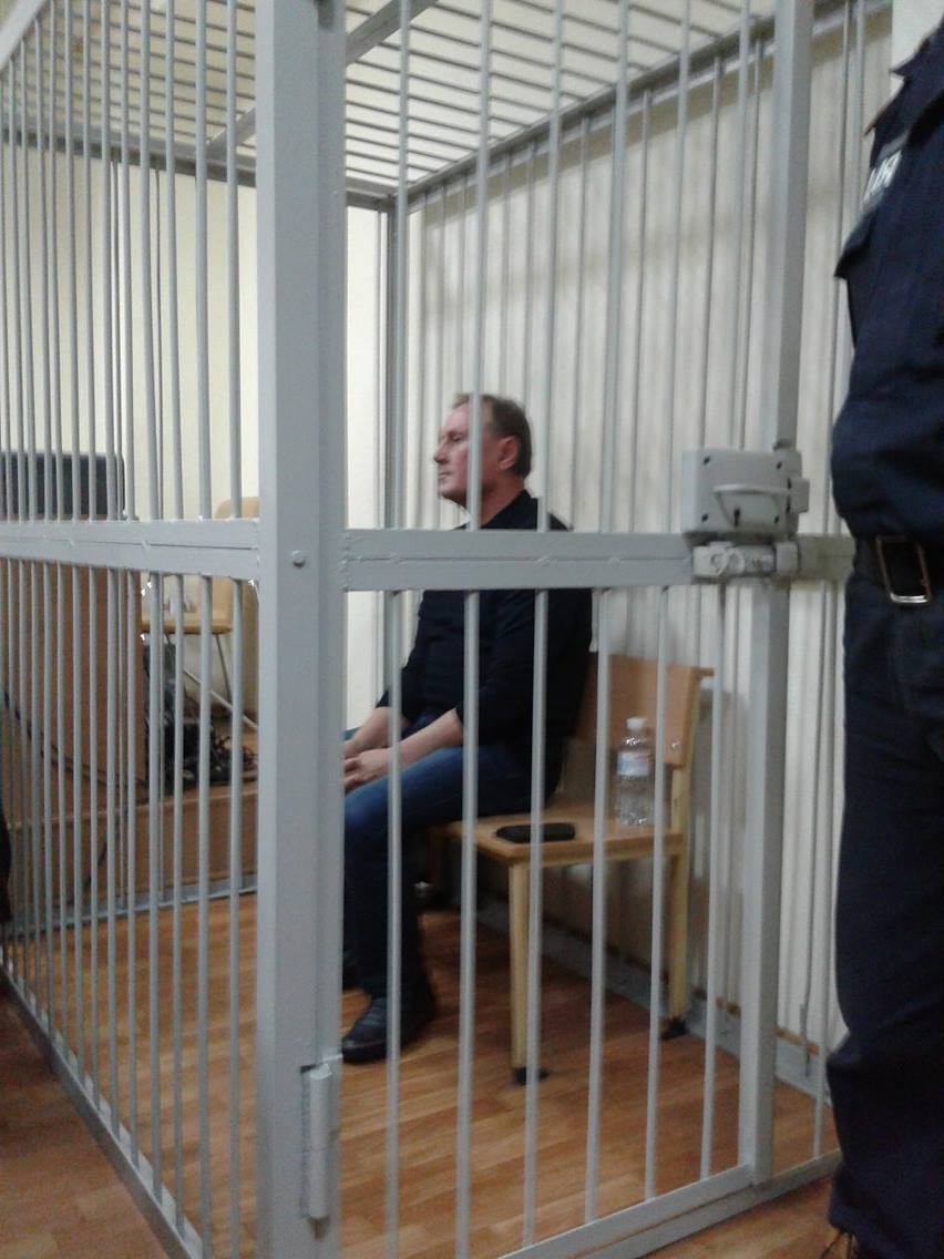 Александр Ефремов в Печерском суде Киева