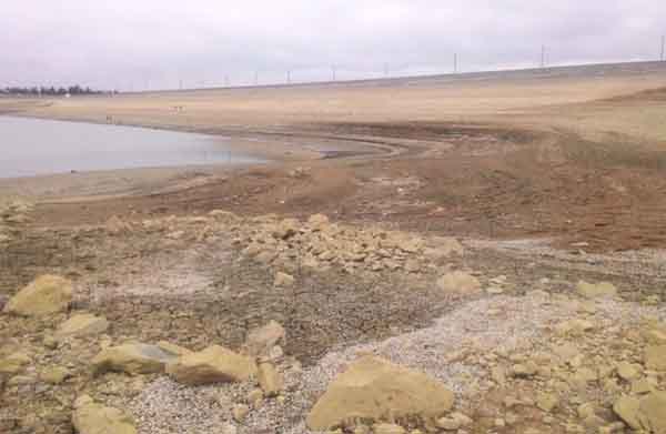 Засуха в Криму, змілілі водосховища