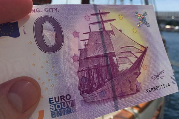 монета, евро, Германия, банкнота, купюра