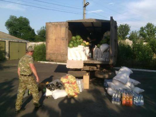 У Луганській області «Фантом» затримав колону з 12 автомобілів із контрабандою