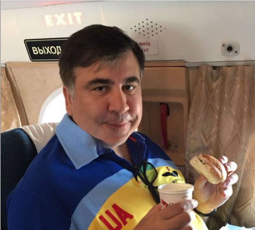 Саакашвили, самолет, еда, Одесса, билеты, цена