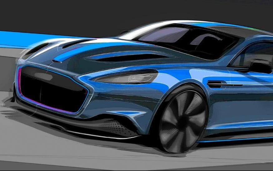 Aston Martin, електроавтомобіль, RapidE, фото