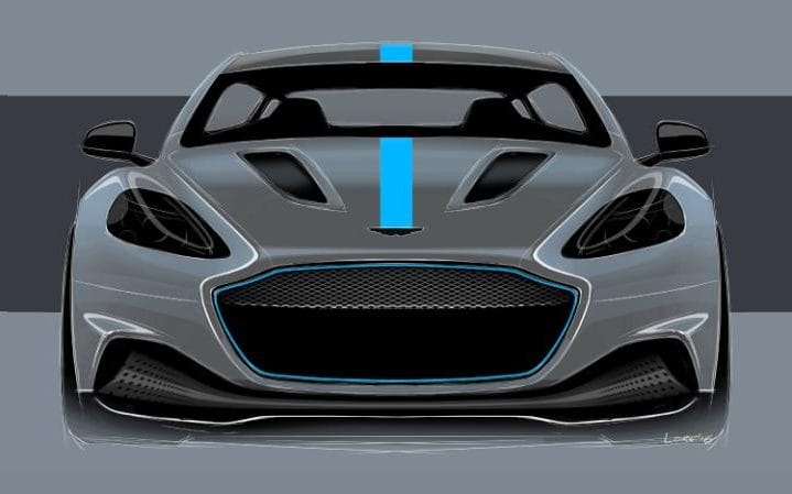 Aston Martin, электроавтомобиль, RapidE, фото