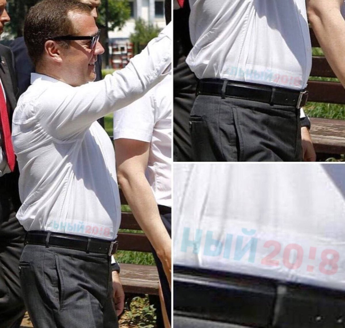 Дмитрий Медведев, трусы, нижнее белье, премьер, Россия