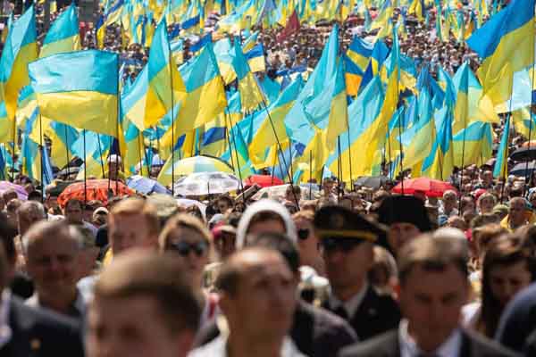 Крестный ход УПЦ КП, празднование 1030-летия крещения Руси-Украины