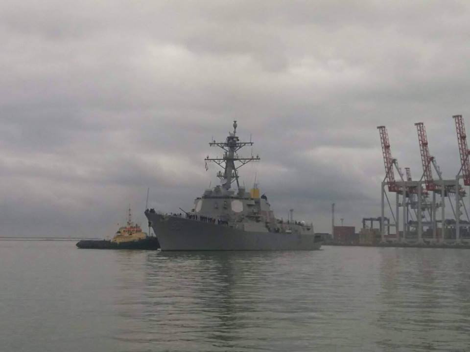 USS James E. Williams, корабель, есмінець, США, Одеса, порт, ВМС США, України, ВСУ, військові