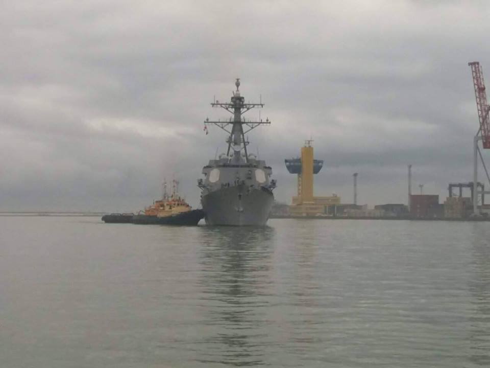 USS James E. Williams, корабель, есмінець, США, Одеса, порт, ВМС США, України, ВСУ, військові