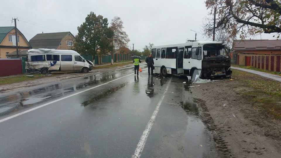 маршрутка, автобус, Богдан, ДТП