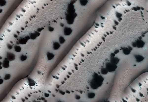 Марс, зима, фото, NASA