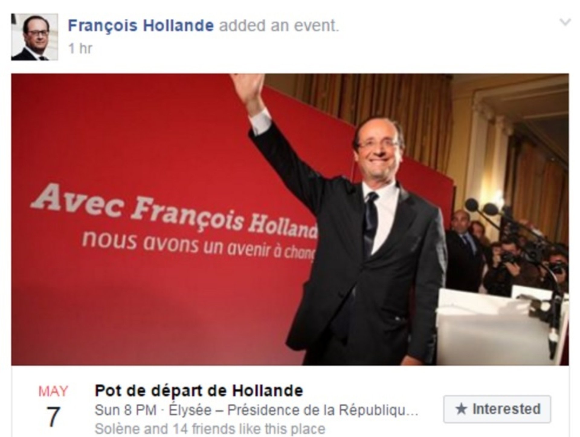 Франция, хакеры, Франсуа Олланд, выборы, соцсеть, вечеринка