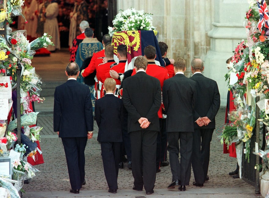 принцесса Диана, Великобритания, смерть, похороны, Доди Файед, принц Чарльз